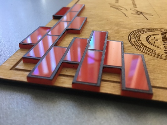 Табличка из дерева, фанеры