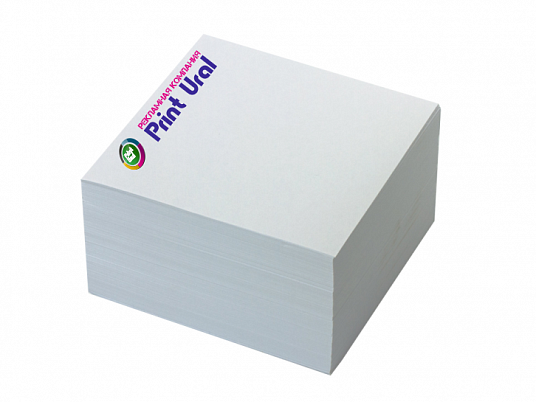 Кубблок с логотипом