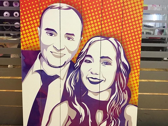 Картины на досках