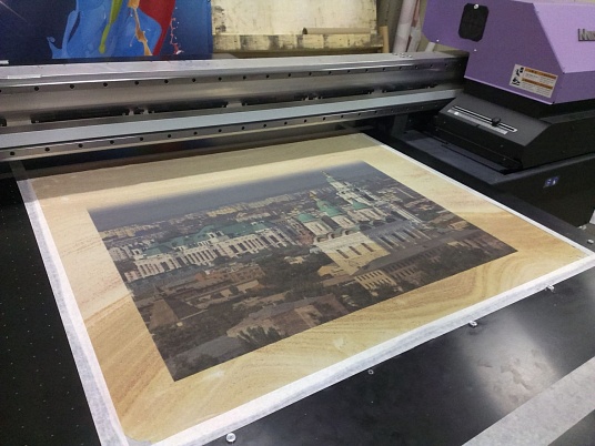 Печать на гибком камне