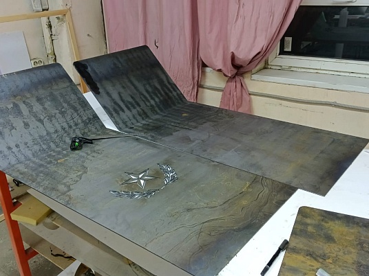 Антивандальная табличка металлическая