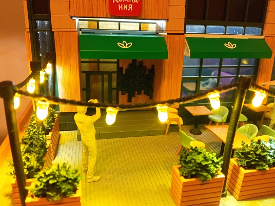 Изготовление архитектурных моделей, проектов зданий, городов.