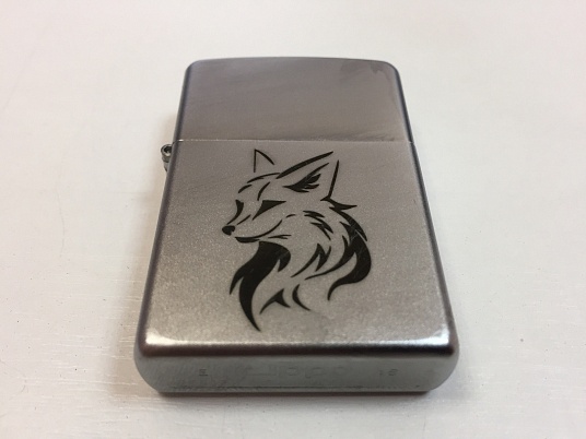 Гравировка на зажигалке