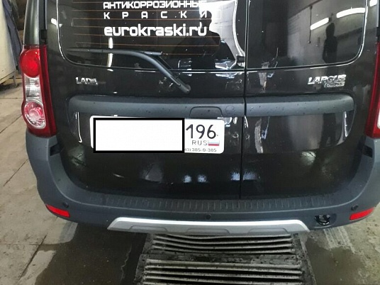 Реклама на автомобиль лада ларгус. Евро краски