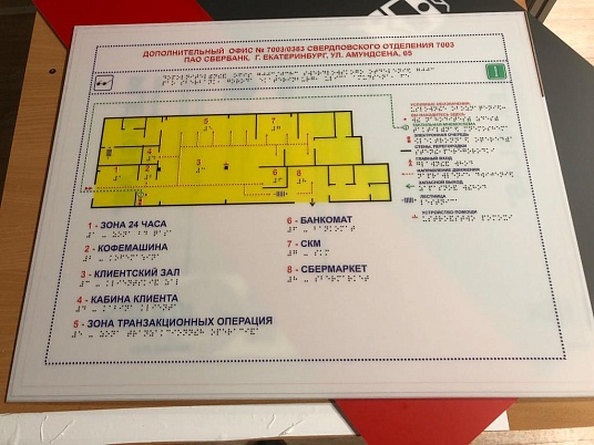 Тактильная мнемосхема