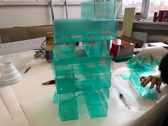 Короб из оргстекла